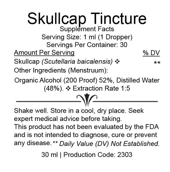 Mindful Mend Skullcap Tincture