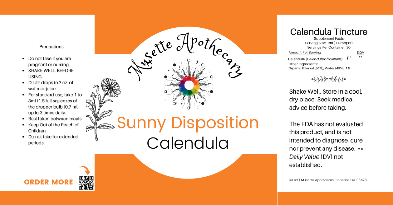 Sunny Disposition Calendula Tincture
